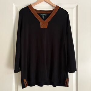 Lauren Ralph Lauren V-Neck Women’s Top